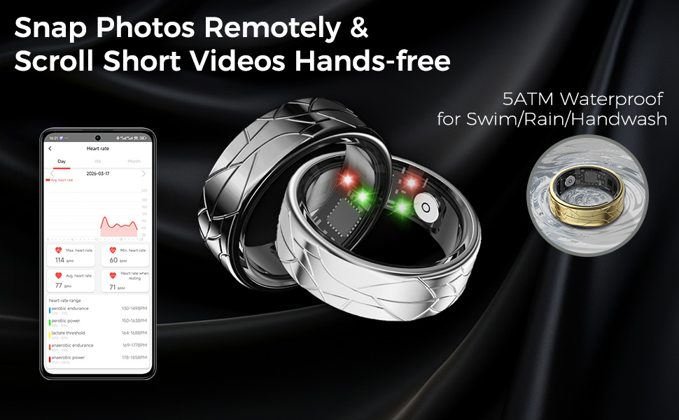 waterproof &amp;amp; scroll short videos hands-free