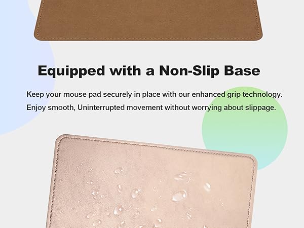 leather mouse pad