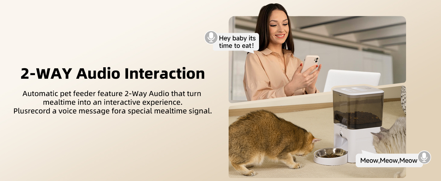 2-Way audio interaction