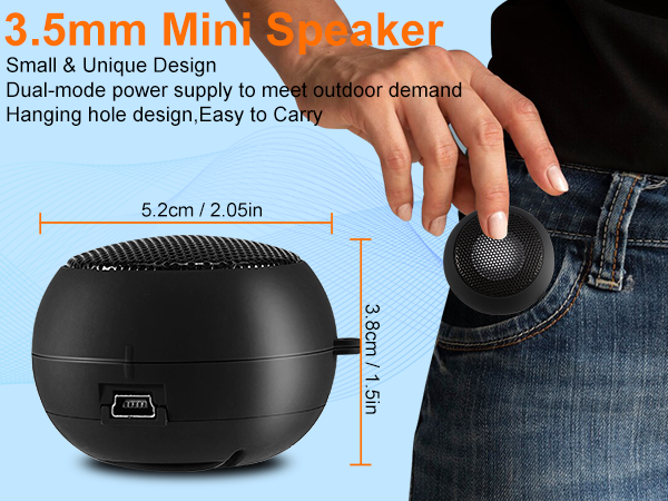 Portable Mini Speaker USB Wired Small Speaker