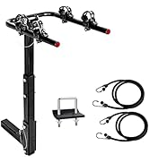 AA Products 2 Bike Rack Platform Hitch Mount Rack Foldable Bicycle Rack for Cars, Trucks, SUV's a...
