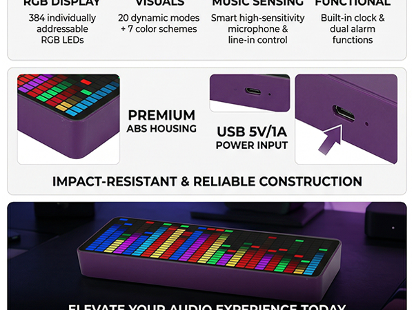 LED Music Spectrum Display