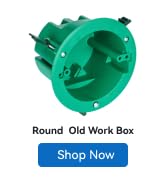 Outlet Box Old Work Round