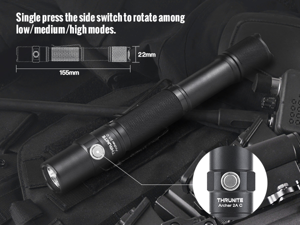 Easy to operate flashlight