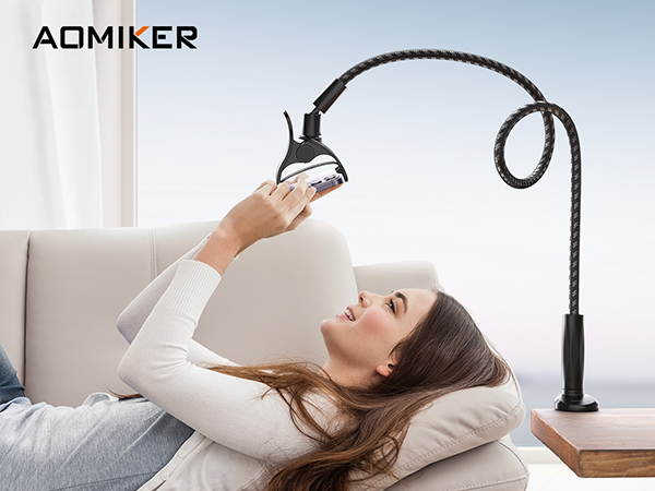 gooseneck phone holder