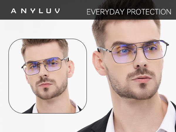 blue light glasses for woman men blue light blocking gaming glasses for computer use eye strain