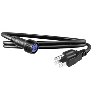 1m/3.3ft 3 Pin 13AWG 2.5mm2 Power Cable