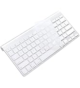 ProElife Ultra Thin Silicone Keyboard Protector Cover Skin for Apple Wireless Keyboard with Bluet...
