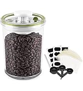 Coffee Canister, Coffee Containers, MISS BIG Coffee Vacuum Container for Keeping Fresh, Airtight ...