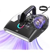 Mattress Vacuum Cleaner 6-in-1 Bed Vacuum with 15Kpa Suction 450W &amp; 120000 RPM/Min Dual Brushroll...