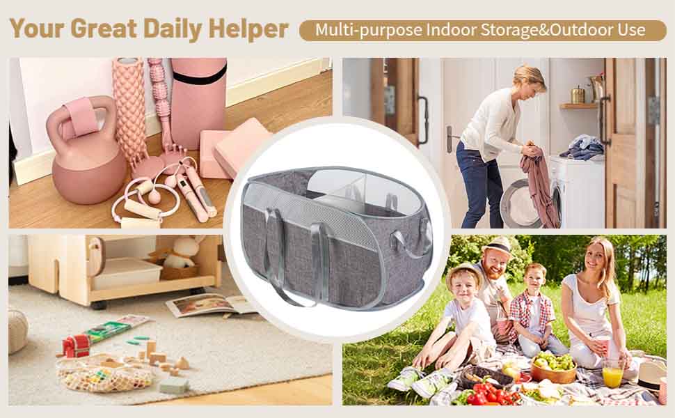 Large Capacity Dirty Cloths Basket