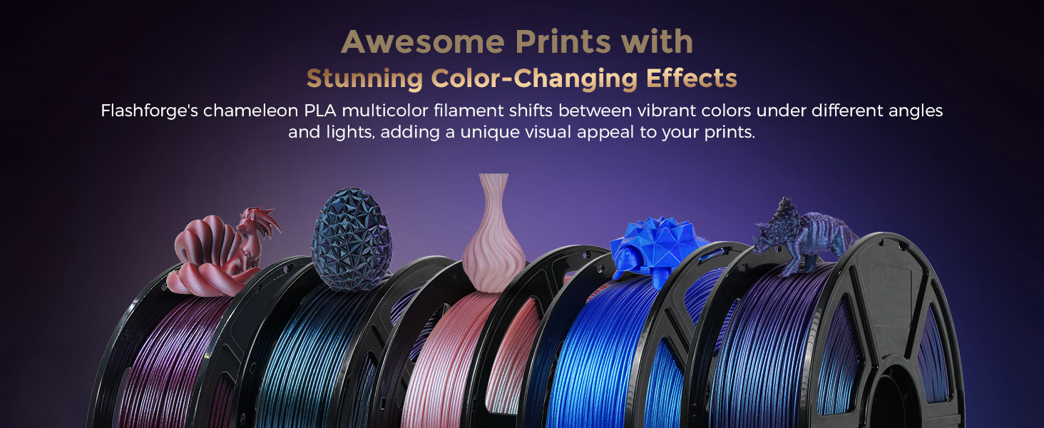 Awesome Prints with Stunning Color-Changing Effects