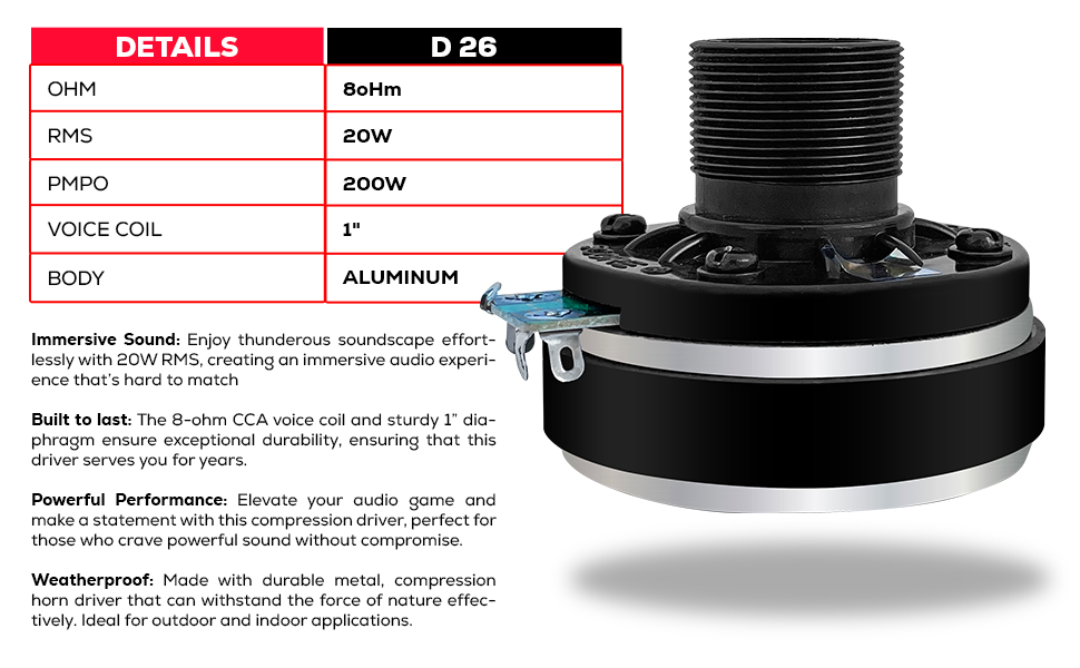 pa horn speaker,compression drivers,horn driver,horn tweeter speakers,compression driver horn