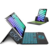 MePadKey Magic Touchpad Keyboard Case for iPad mini 7 (2024)/Mini 6 (2021) 8.3 inch, Slim Magneti...