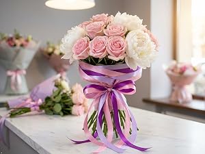 ribbon for wedding flower