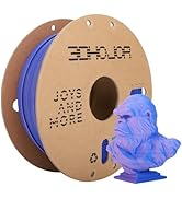 3DHoJor Dual Color Matte PLA 3D Printer Filament 1.75mm 2 in 1 Coextrusion 1KG Spool (2.2lbs) Mul...