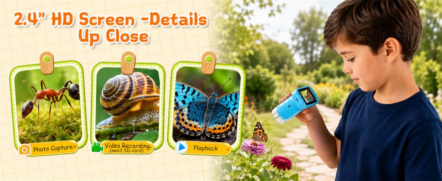 2.4&amp;#34; HD Screen – Details up Close