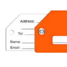 silicon tags with name cards