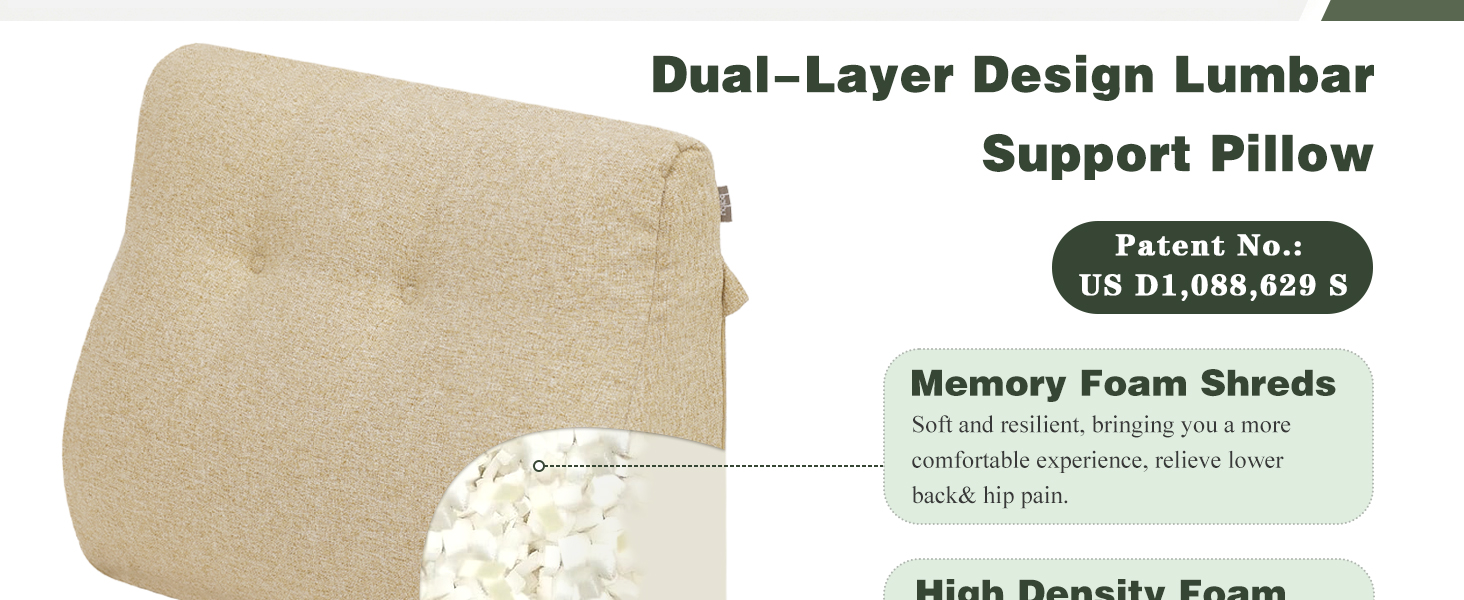 lumbar support pillow