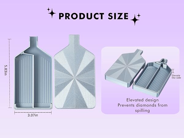 Diamond Art Trays with Lids