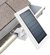 Gutter Mount for Ring Solar Panel, Adjustable Weatherproof Aluminum Alloy Mount Bracket, Perfect ...