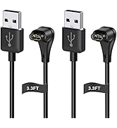 2Pack Charger Cable for Garmin Watch, 3.3Ft USB Charging Cord Data Transfer for Garmin Fenix 7|7S...