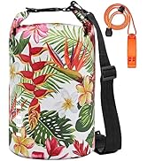 HEETA Waterproof Dry Bag for Women Men(Upgraded Version) 5L/10L/20L/30L/40L Roll Top Lightweight ...