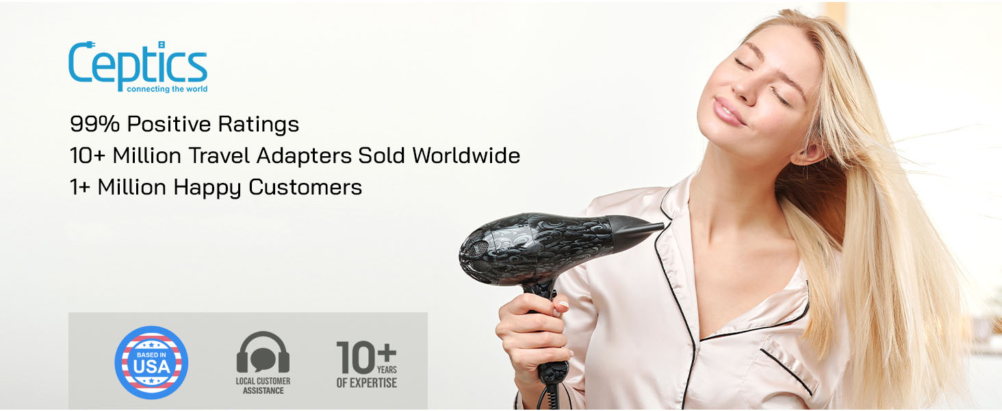 power converter hair straightener