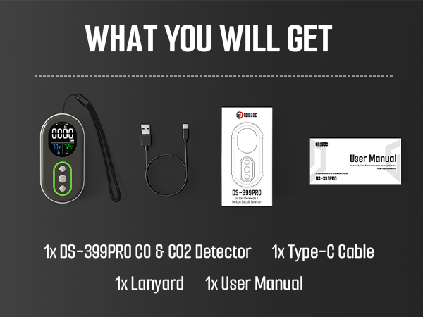 CO &amp; CO2 Detector