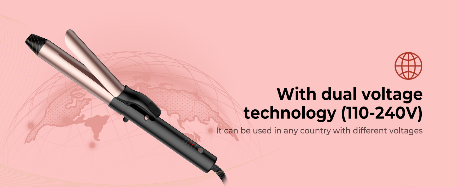 rotating curling iron