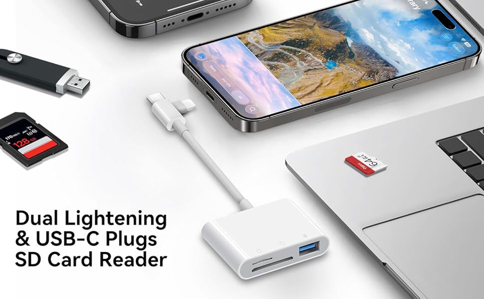 SD Card Reader for iPhone