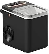 Blivorra Ice Maker Machine Countertop – Portable Household Pellet | 26 lbs/Day Ice | 1.5L Tank | ...