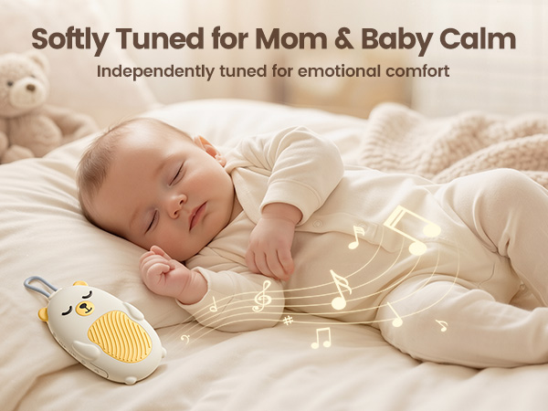 Baby Sound Machine for Sleep, White Noise Machine