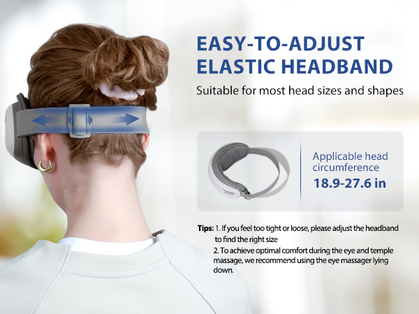 eye massager with heat and cooling