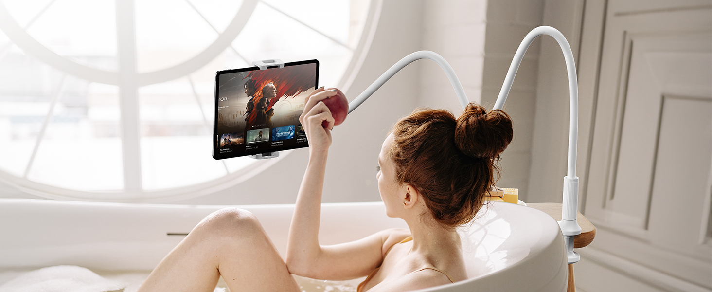 Gooseneck Tablet Holder for Bed