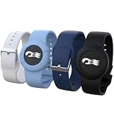 4 Pack Holders for Princess Cruise Medallion, Silicone Wristbands for Carnival Ocean Medallion - ...