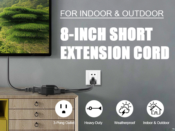 short extension cord