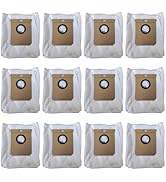 12 Pack Replacement Dust Bags compatible with Eufy L60 / L60 SE / L50 / L50 SE Robot Vacuum Bags ...