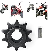 QYMOTO CT200U Front Chain Sprocket,420 Chain 10 Tooth Sprocket with 5/8'' Bore for Coleman CT200u...