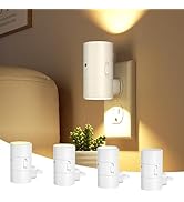 JOFIOS Night Lights Plug Into Wall,3 Color Temperatures LED Night Light Plug in,Dusk to Dawn Sens...