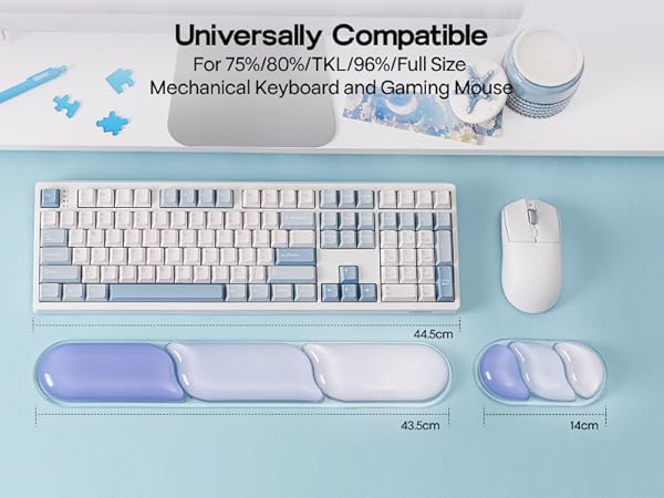 EPOMAKER CloudGel Wrist Rest for Keyboard and Mouse
