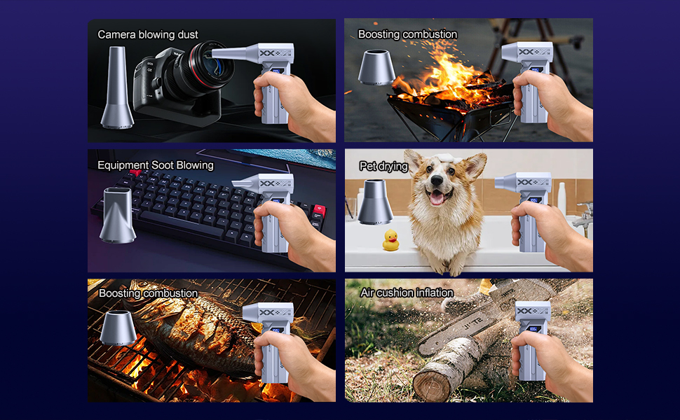 Compressed Air Duster Cordless