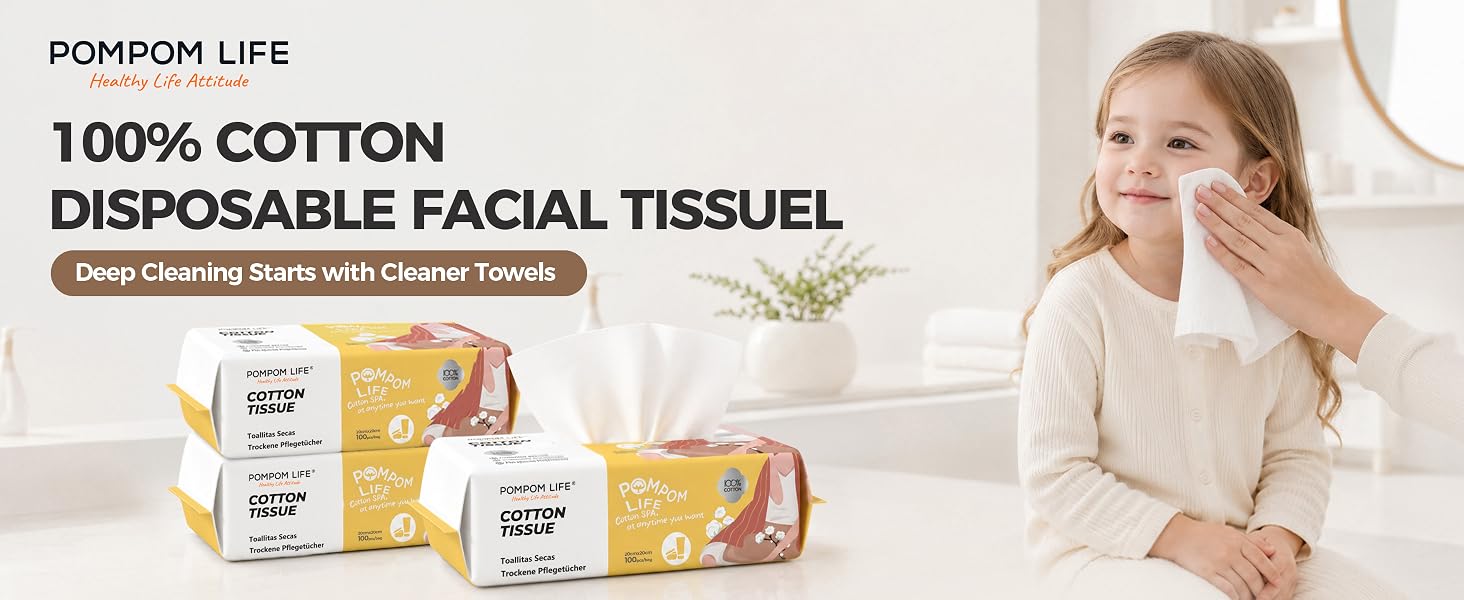 disposable face towel