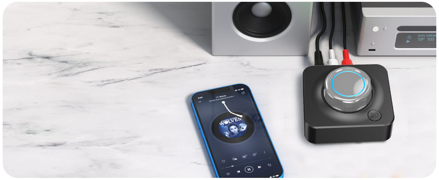 Bluetooth Receiver for Home Stereo
