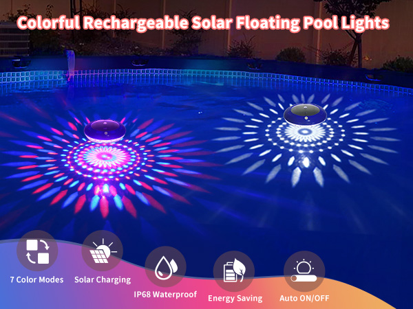 floating pool lights