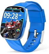 Transformers Kids Smart Watch for Boys &amp; Girls,1.78" HD Touchscreen Fitness Tracker with Heart Ra...