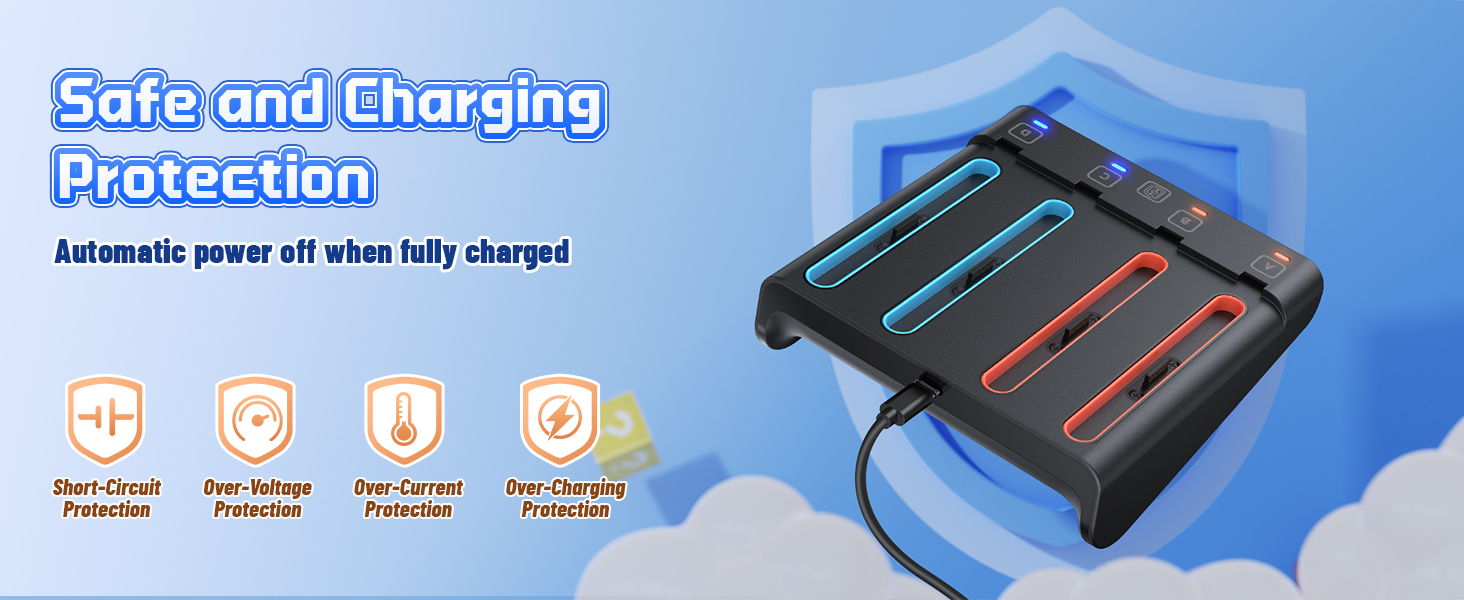 switch joycon charging dock