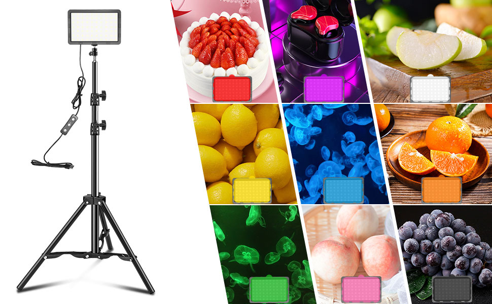 LED Video Light Kit 2Pcs