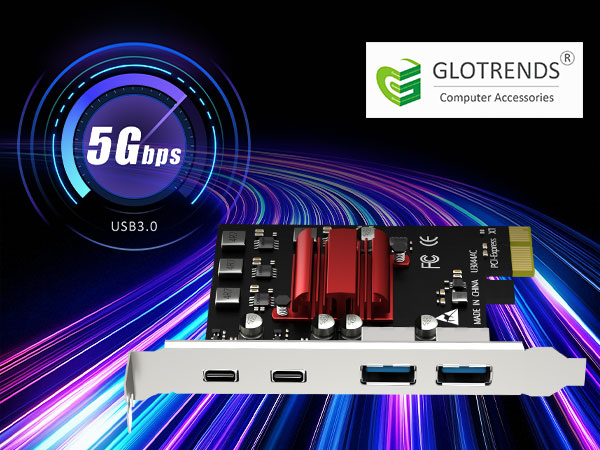 4 port usb 3.0 pcie expansion card