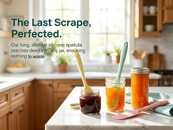 Silicone Jar Spatulas